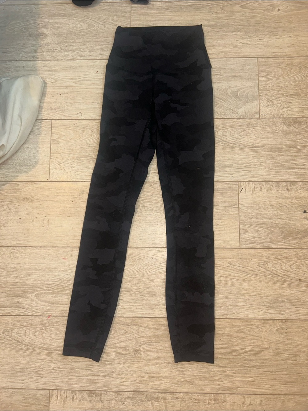 lululemon camo leggings wunder train